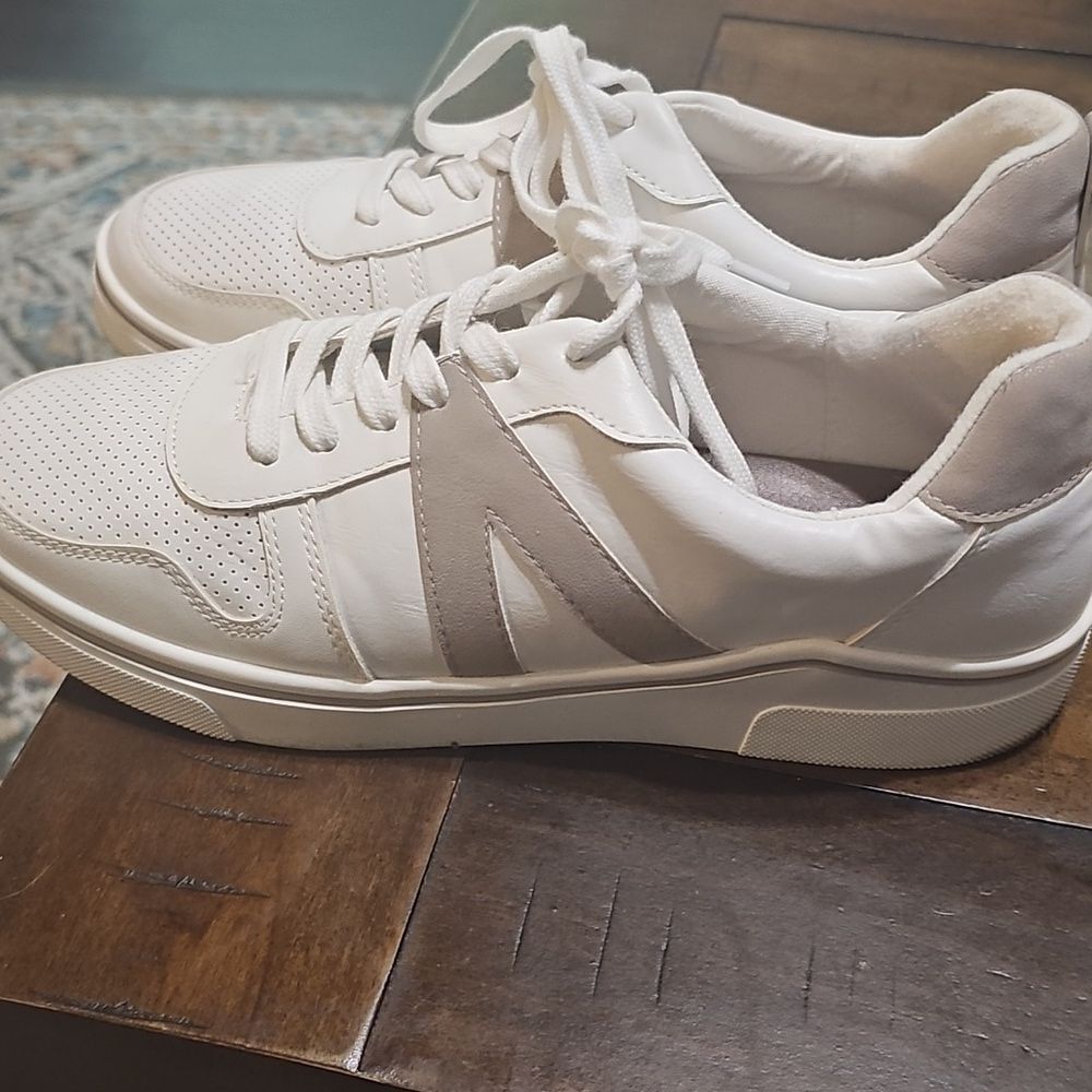 MIA White and Cream Women's Sneakers